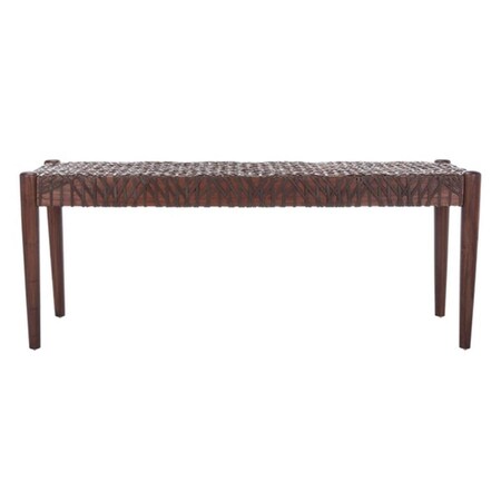 Safavieh Bandelier Bench, Brown & Brown BCH1000C